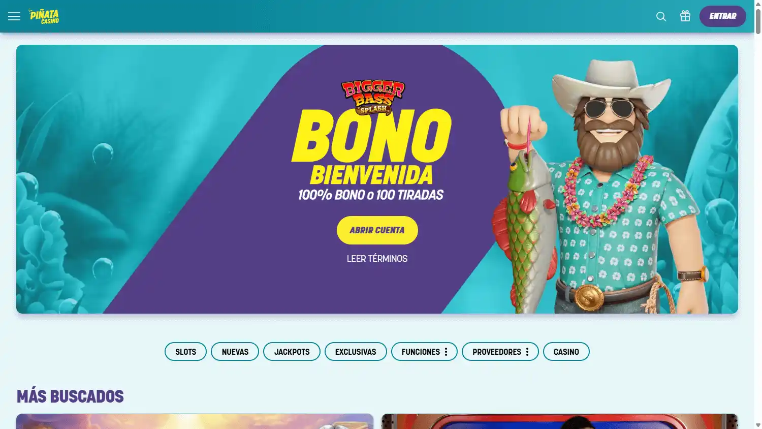 Pinata Casino screenshot 1