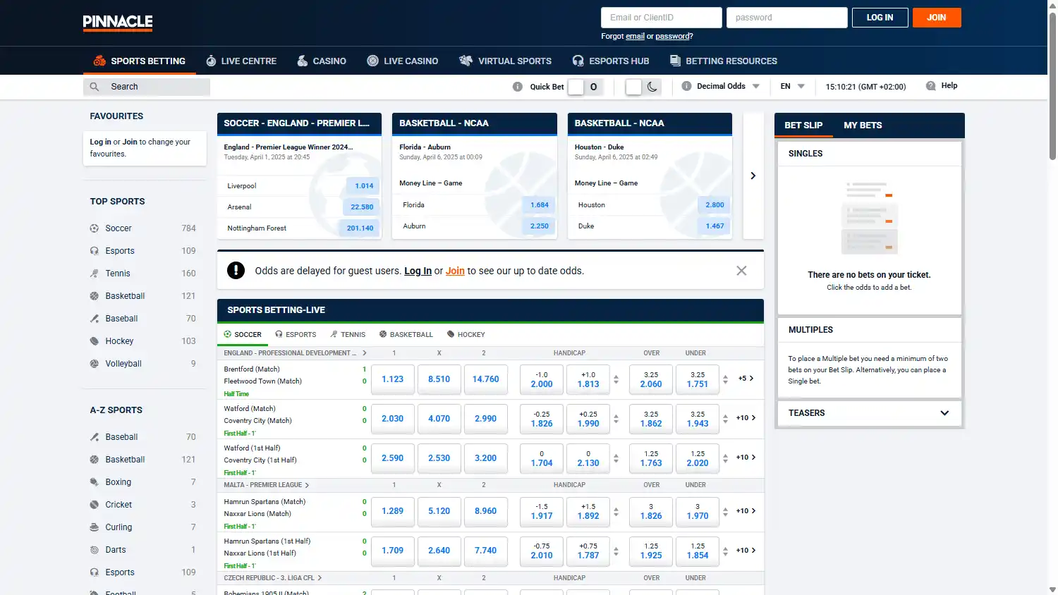 Pinnacle Casino Ontario screenshot 2