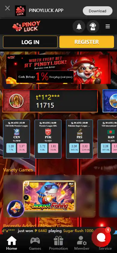 Pinoy Luck Casino screenshot 4