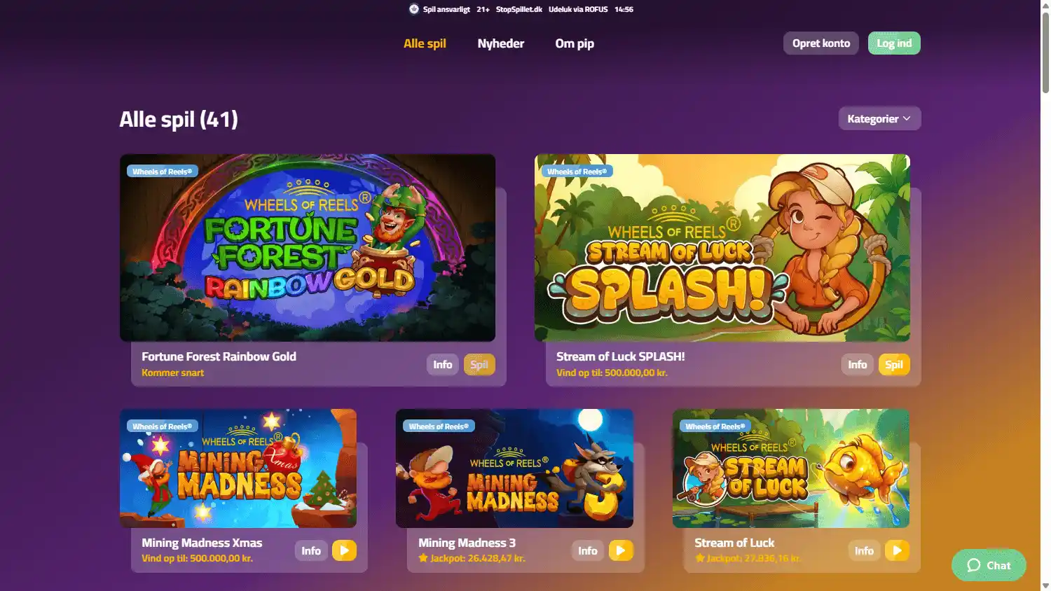 PIP.DK Casino screenshot 2