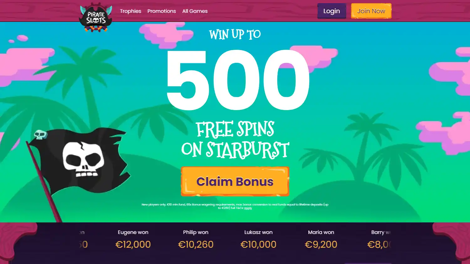 Pirate Slots Casino IE screenshot 1