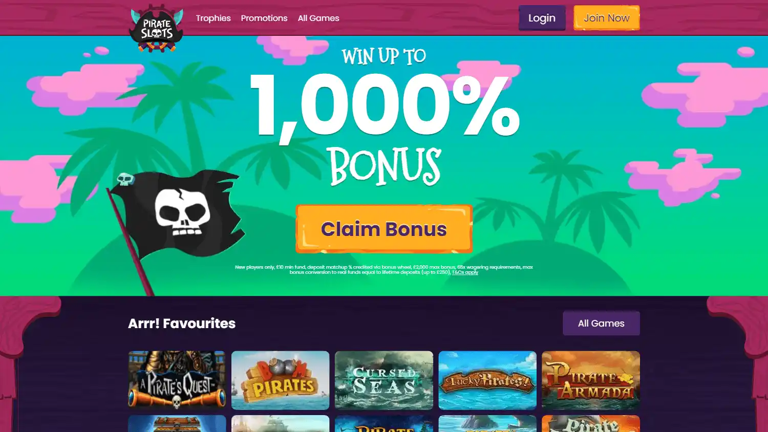 Pirate Slots Casino IE screenshot 2