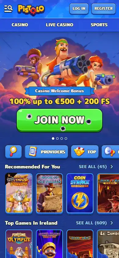 Pistolo Casino screenshot 4