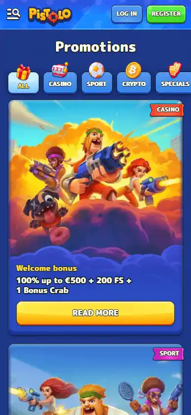 Pistolo Casino screenshot 6