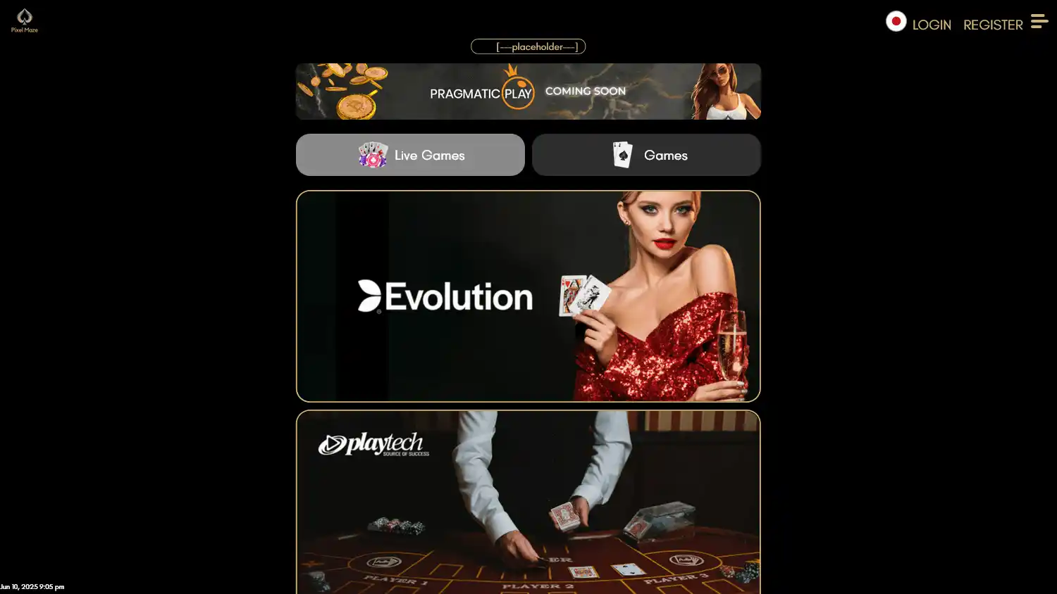 Pixelmaze Casino screenshot 2