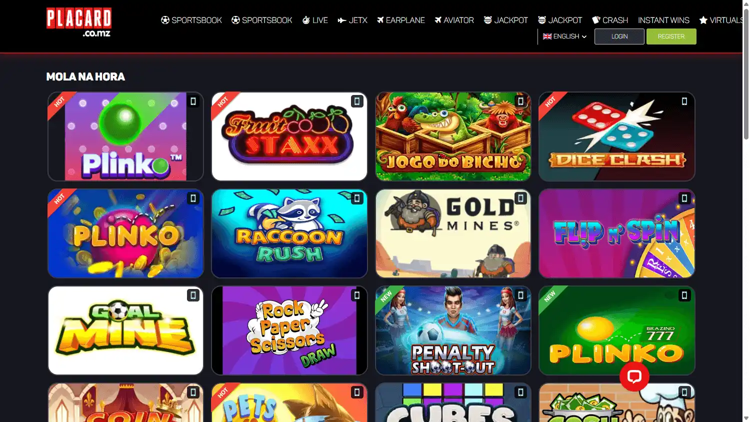 Placard Casino screenshot 2