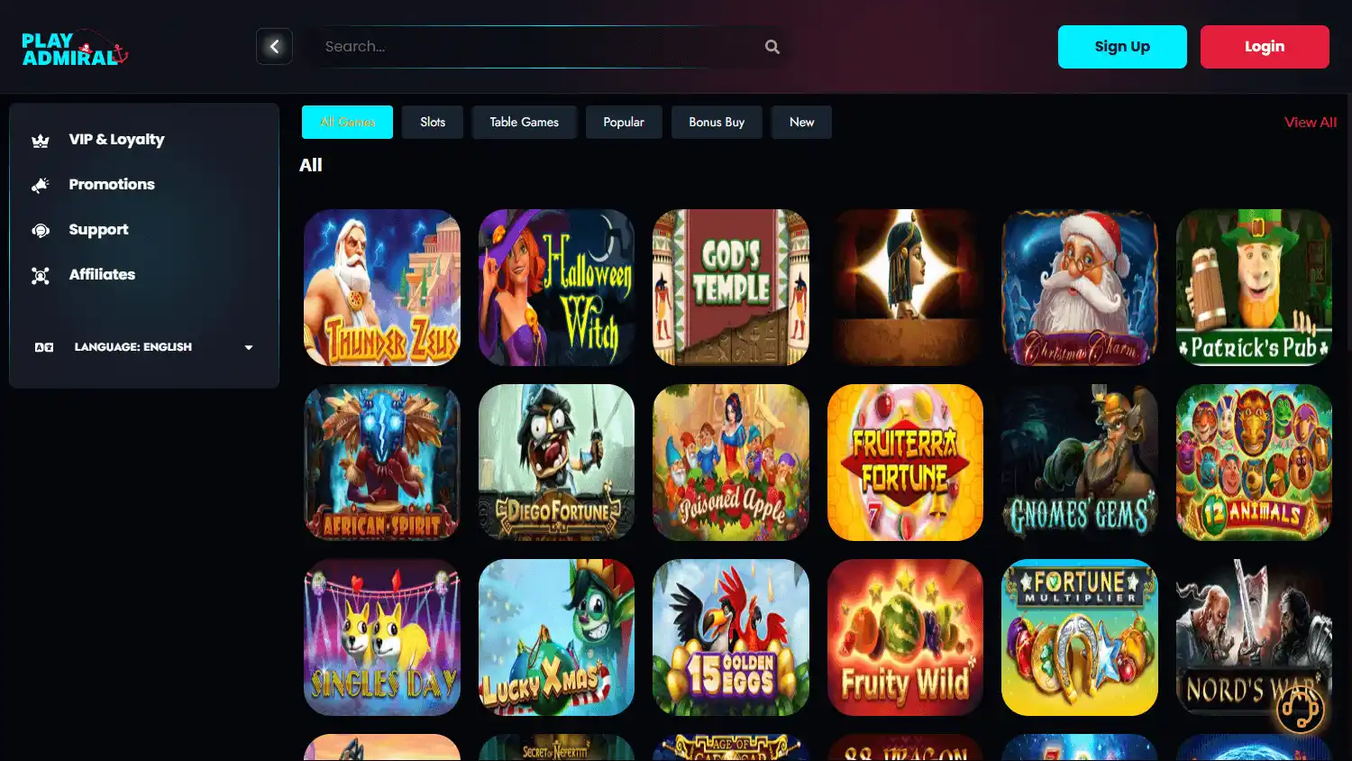 Play Admiral Casino screenshot 3