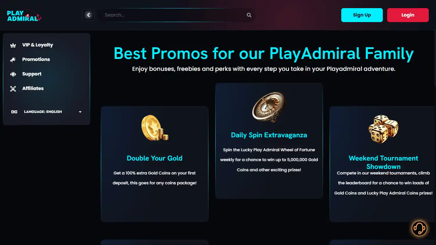 Play Admiral Casino screenshot 4