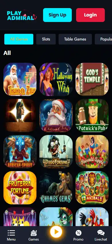 Play Admiral Casino screenshot 6