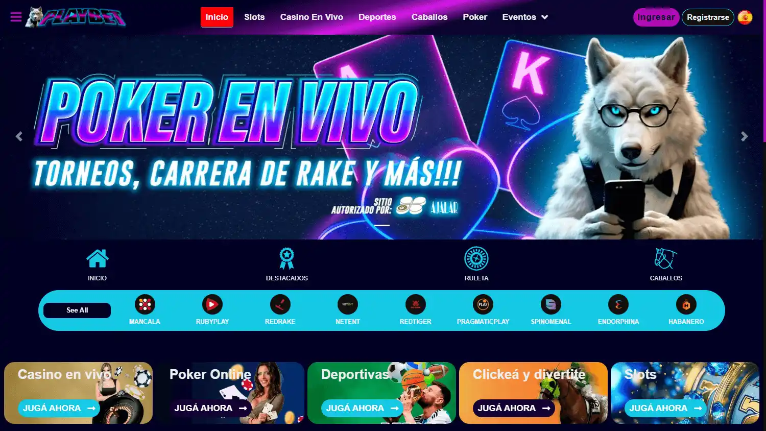 Play.bet.ar Casino screenshot 1