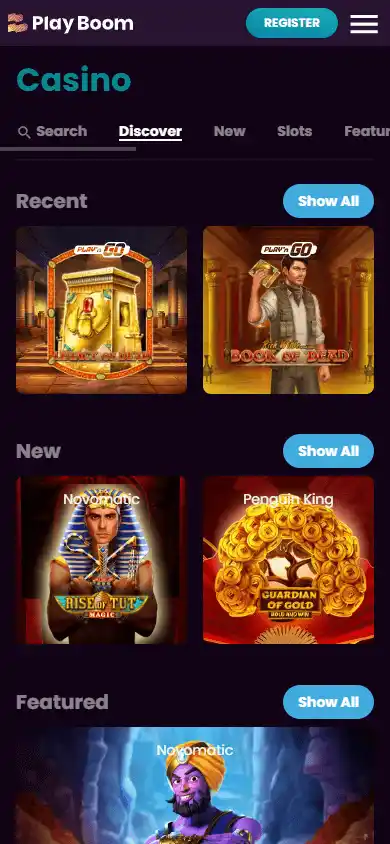 Play Boom Casino screenshot 4