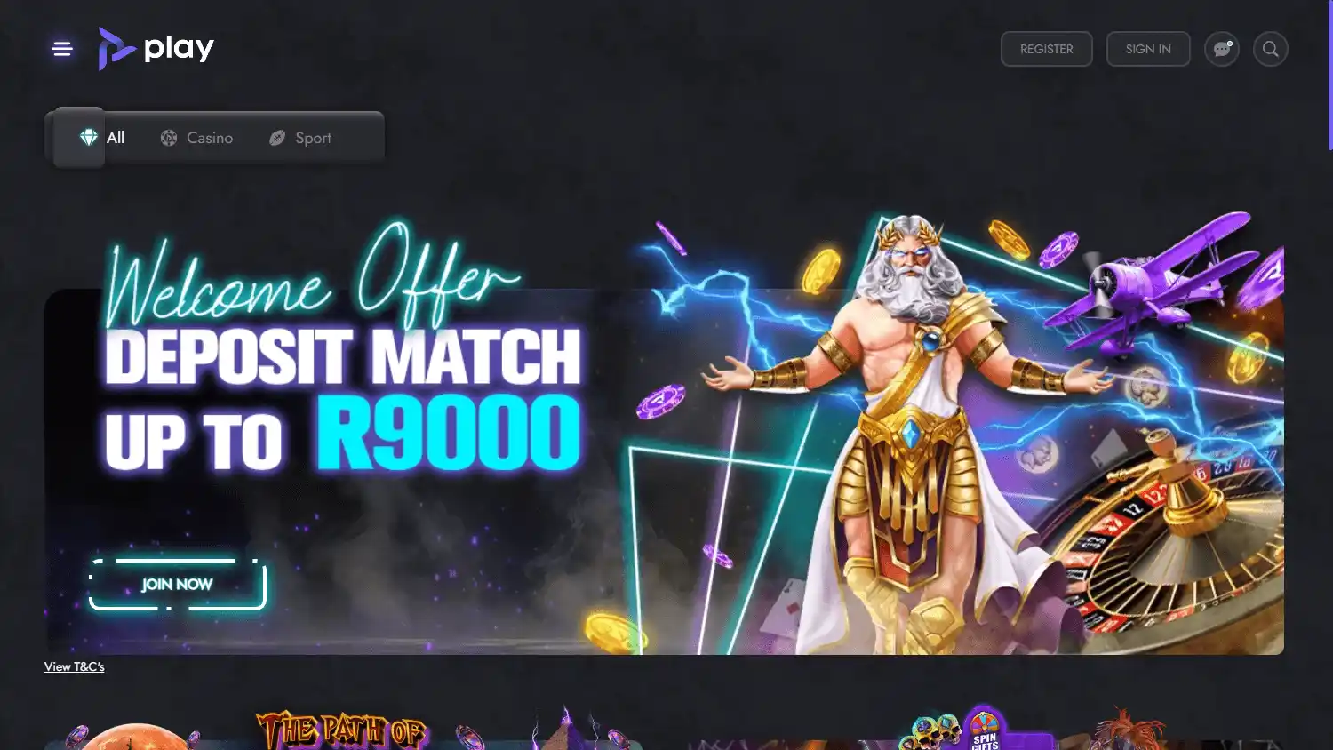 Play.co.za Casino screenshot 3
