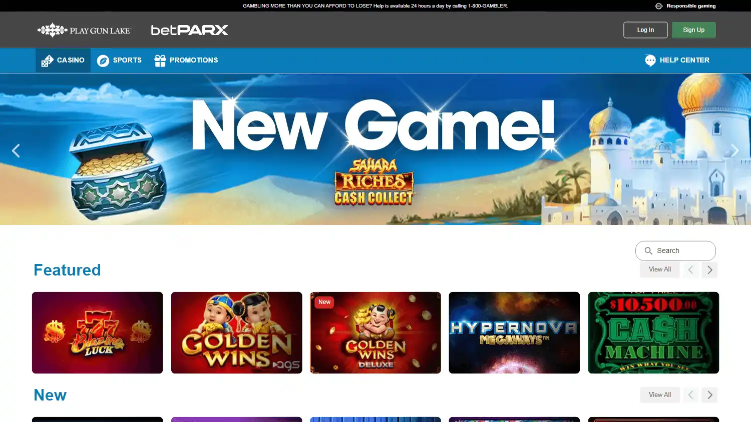 Play Gun Lake Casino screenshot 1