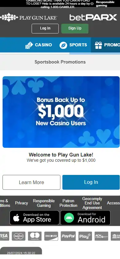Play Gun Lake Casino screenshot 2