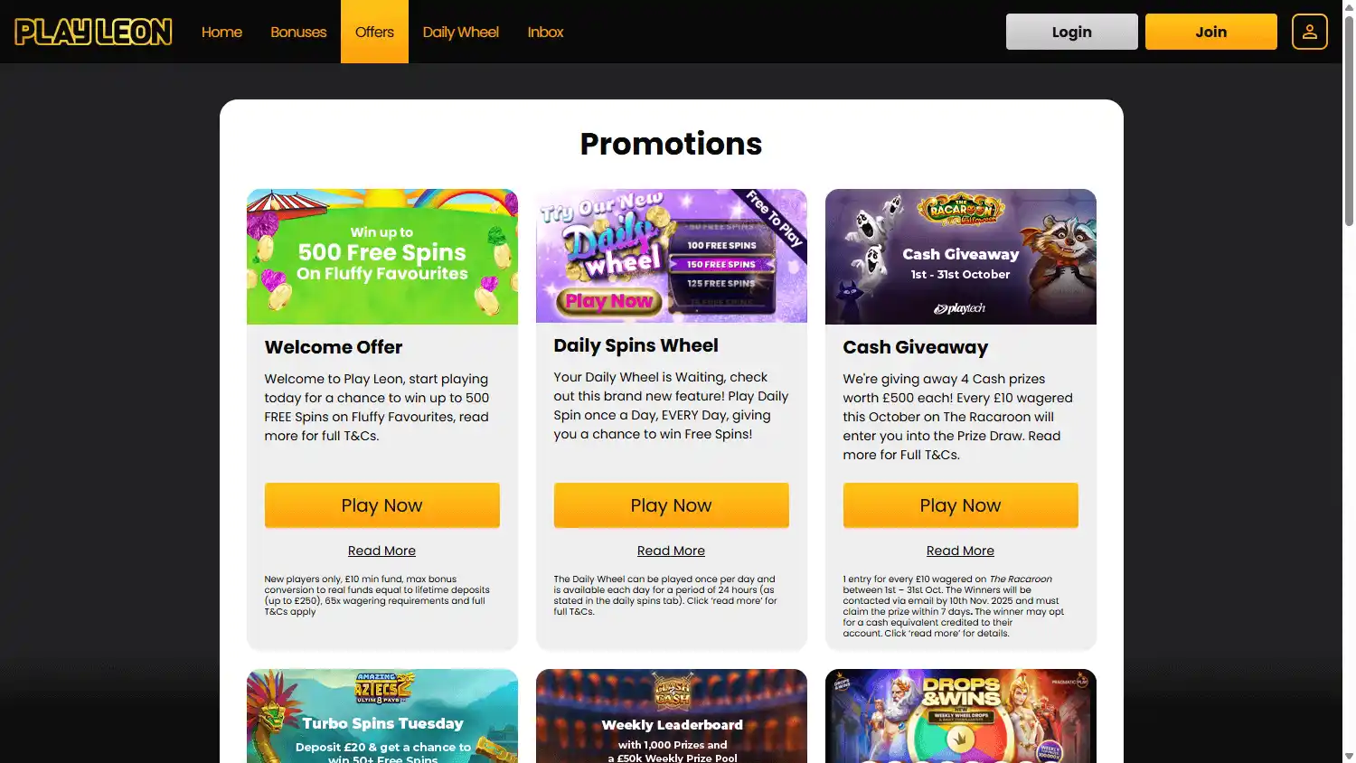 Play Leon Casino screenshot 3