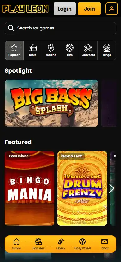 Play Leon Casino screenshot 5