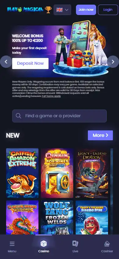 Play Magical Casino screenshot 4
