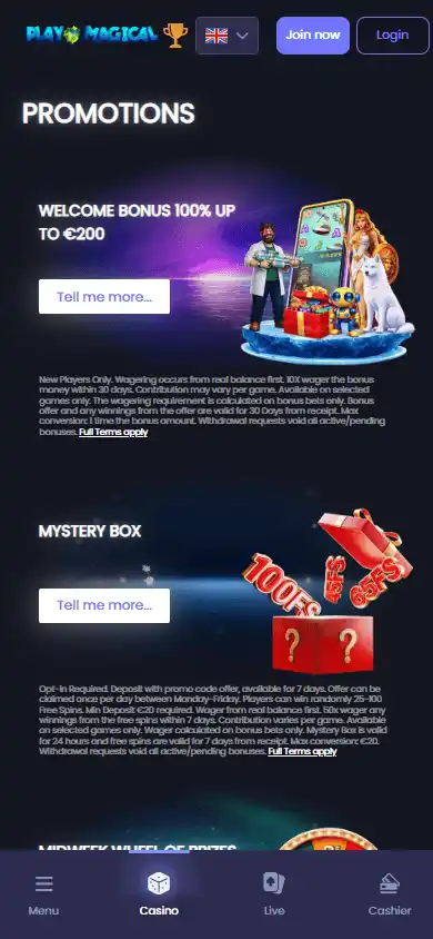 Play Magical Casino screenshot 6