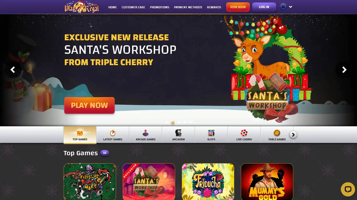 Play Regal Casino screenshot 1