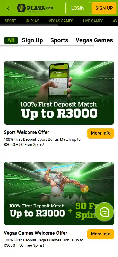 Playa Bets Casino screenshot 6