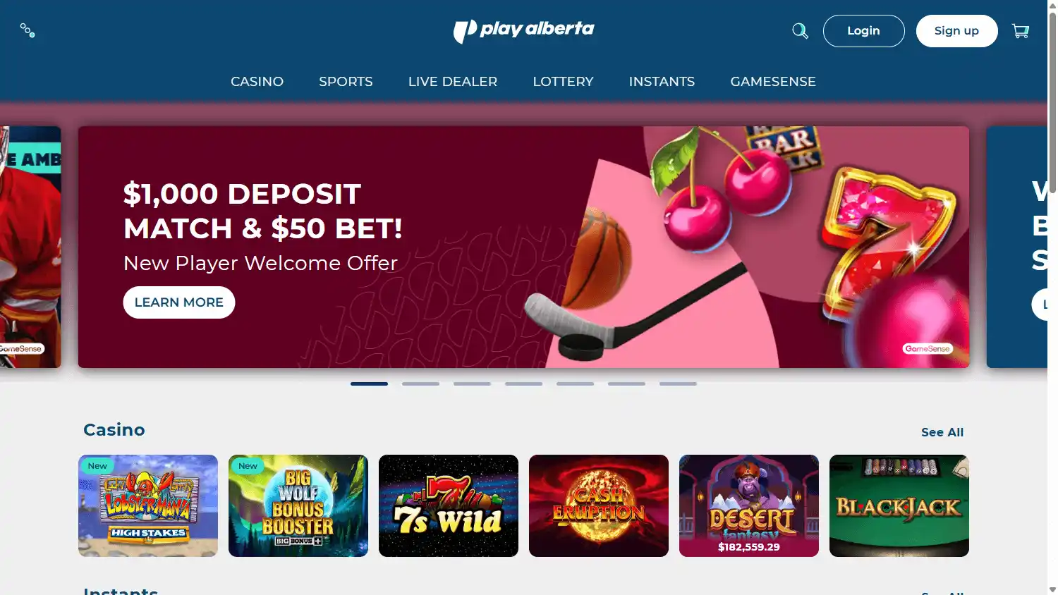 Play Alberta Casino screenshot 1