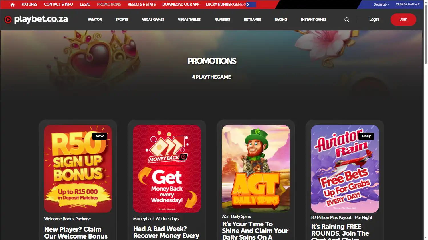 Playbet Casino screenshot 3
