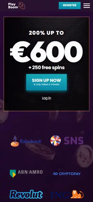 Playboom24 Casino screenshot 3