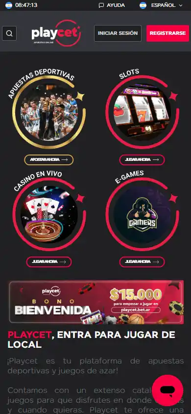 Playcet Casino screenshot 4