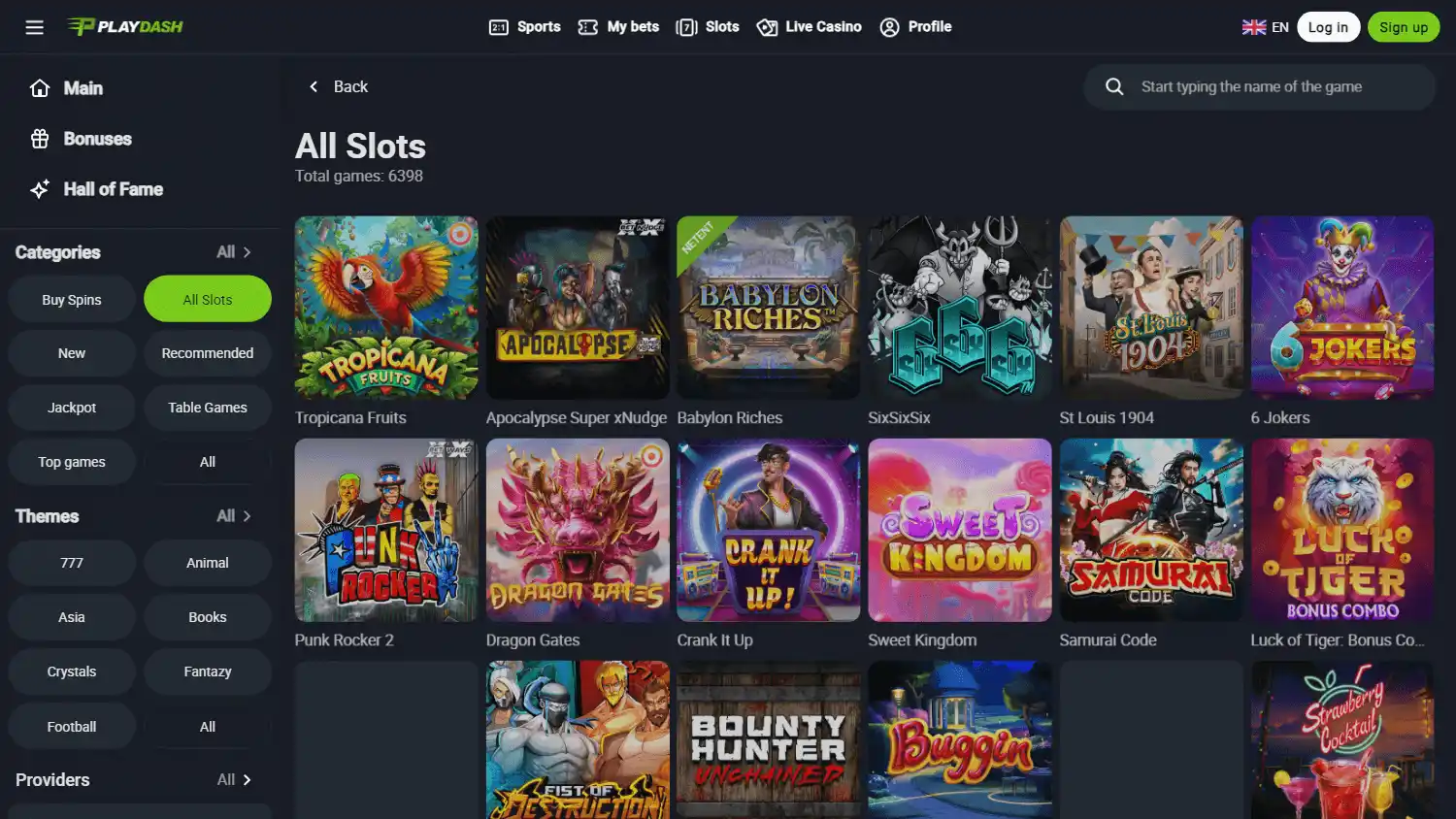 PLAYDASH Casino MY screenshot 2