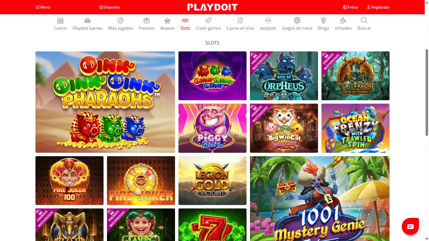 Playdoit Casino screenshot 2