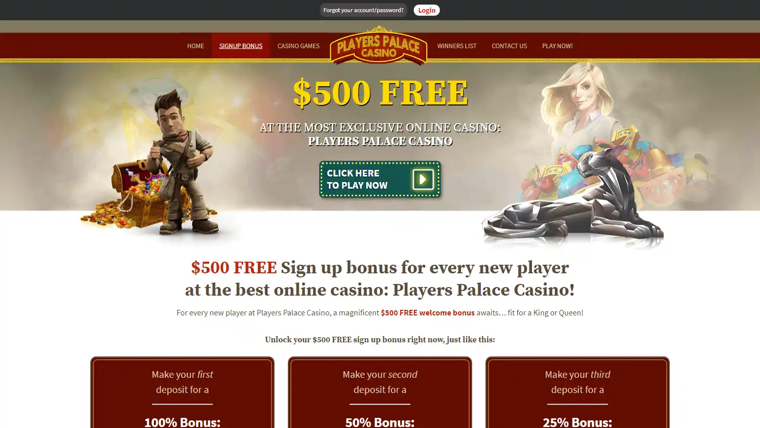 Players Palace Casino screenshot 3