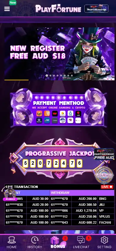 PlayFortune Casino screenshot 3