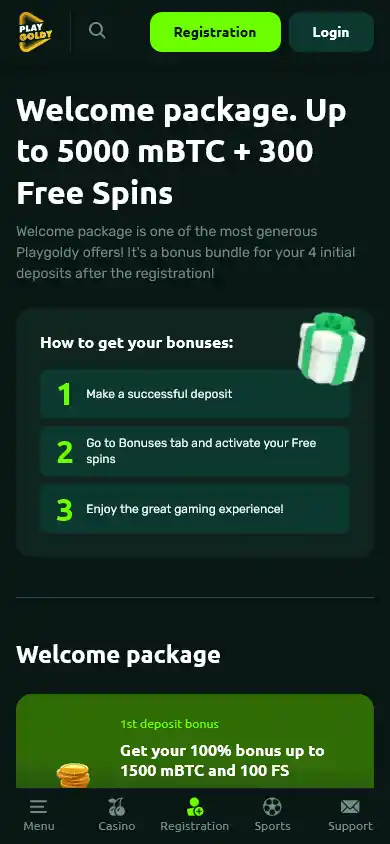 PlayGoldy Casino screenshot 5