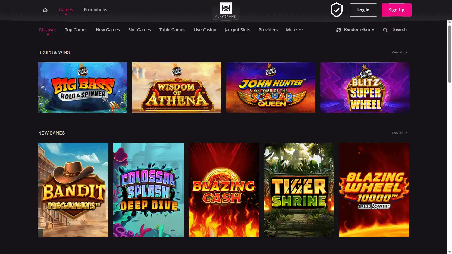 PlayGrand Casino screenshot 2