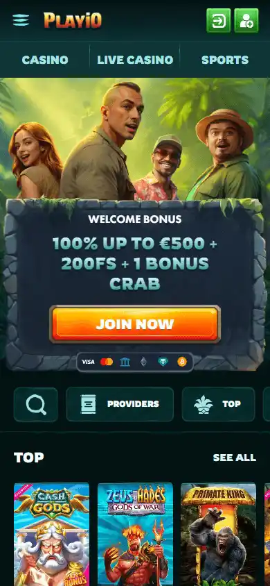 PlayiO Casino screenshot 4