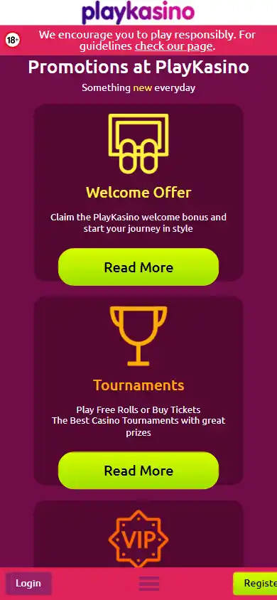 PlayKasino Casino screenshot 5