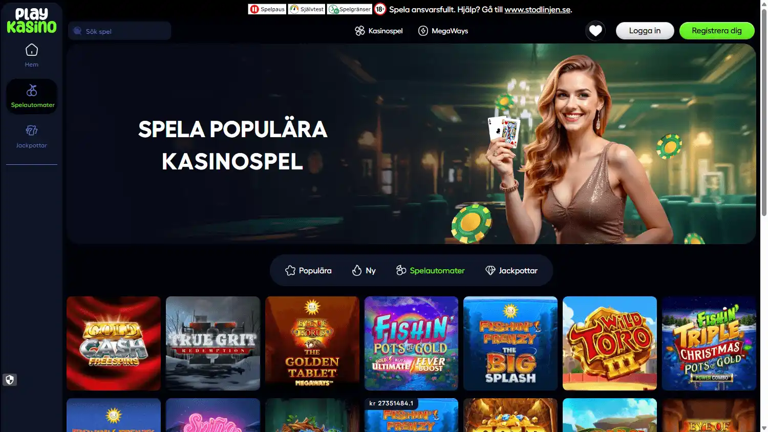PlayKasino Casino screenshot 2