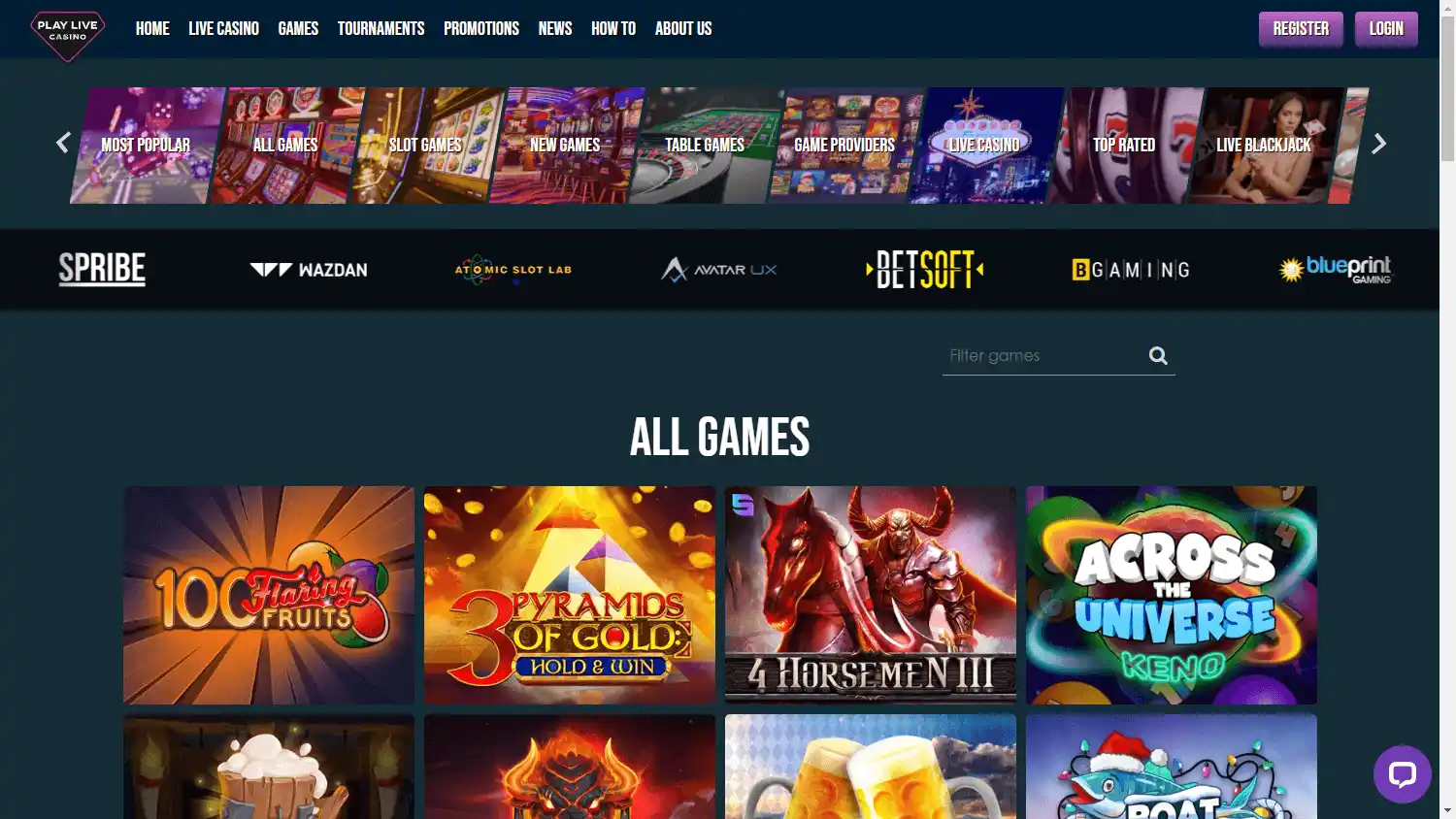 PlayLive Casino screenshot 2