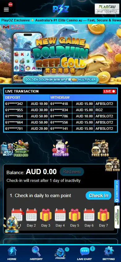Playoz Casino screenshot 3