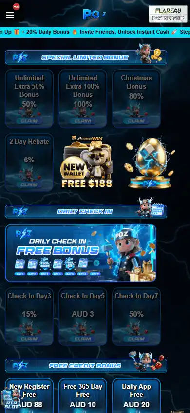 Playoz Casino screenshot 4