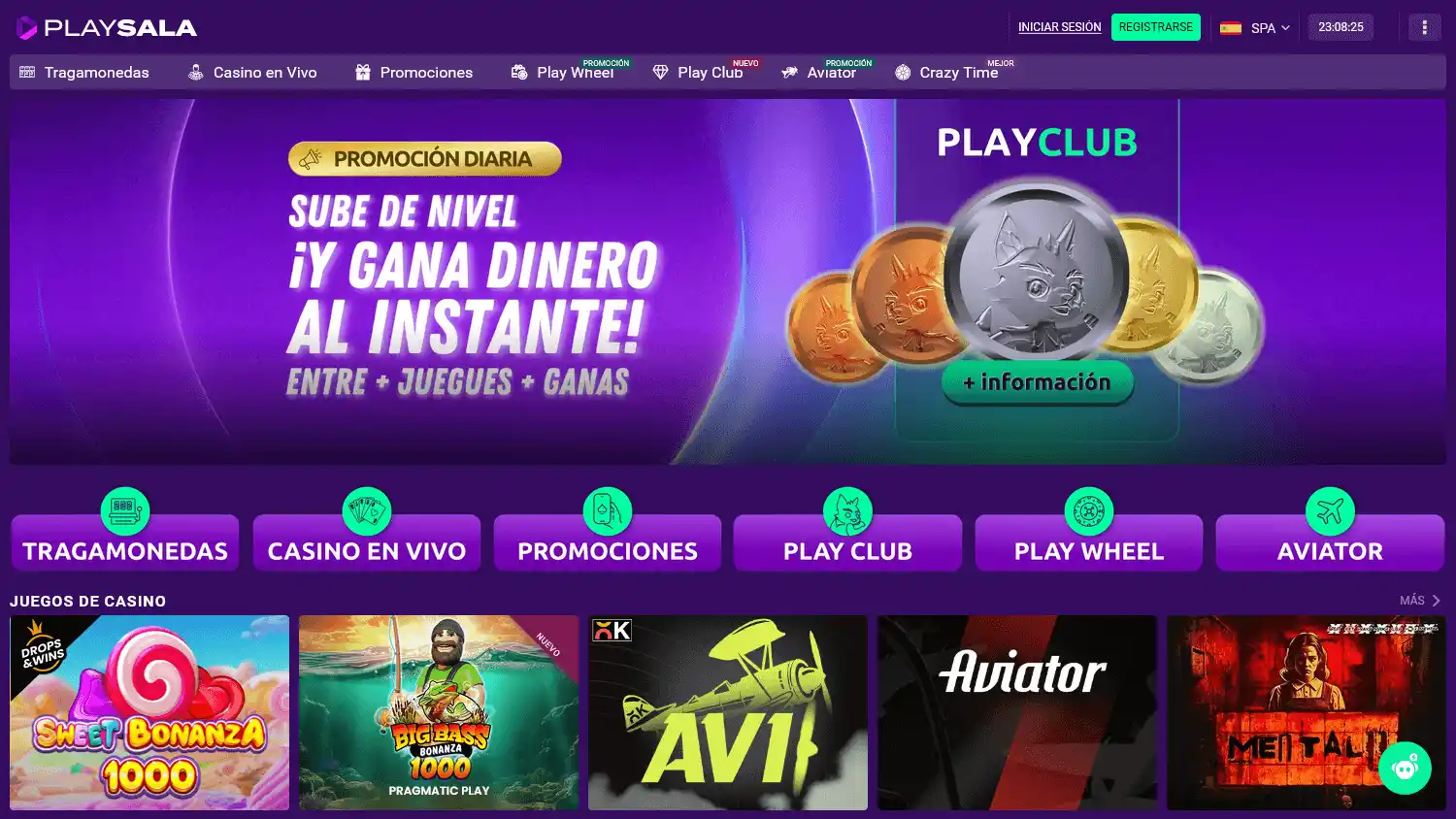 Playsala Casino screenshot 1