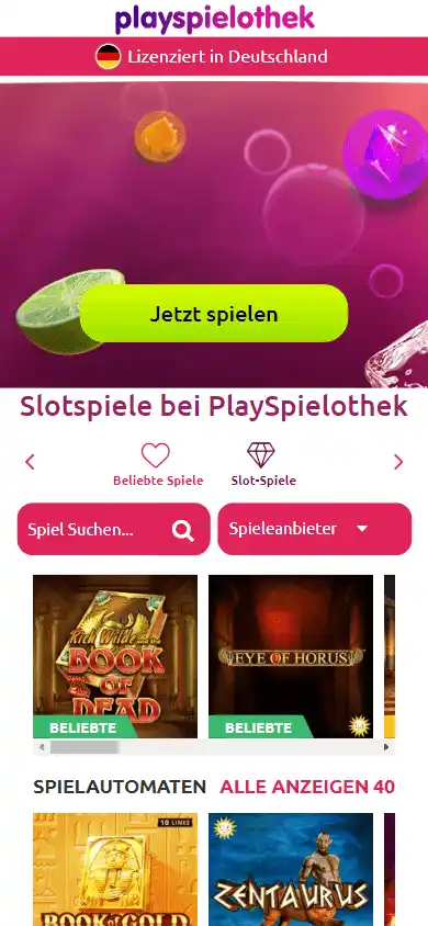 PlaySpielothek Casino screenshot 5