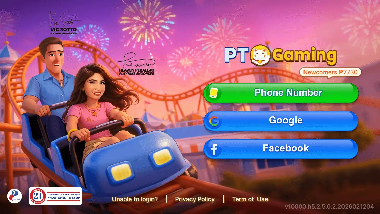 PlayTime Casino screenshot 1