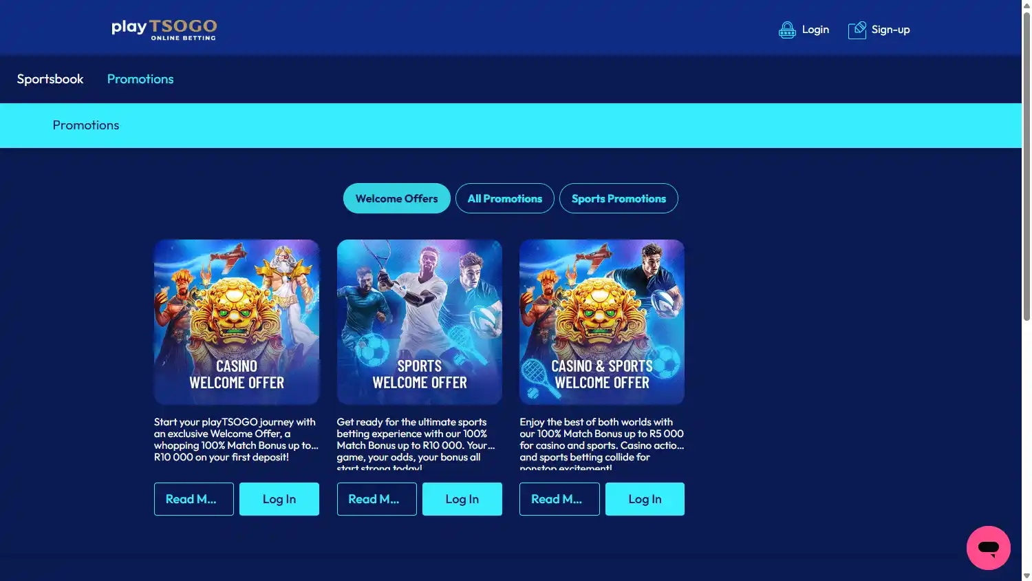 playTSOGO Casino screenshot 2