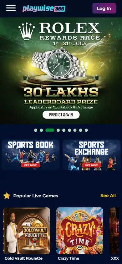 PlayWise365 Casino screenshot 3