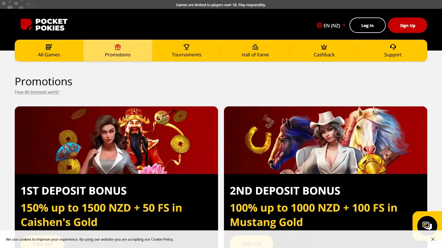 Pocket Pokies Casino screenshot 3