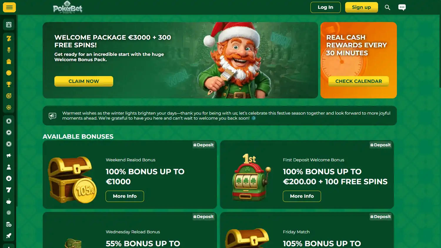 PokerBet Casino screenshot 3