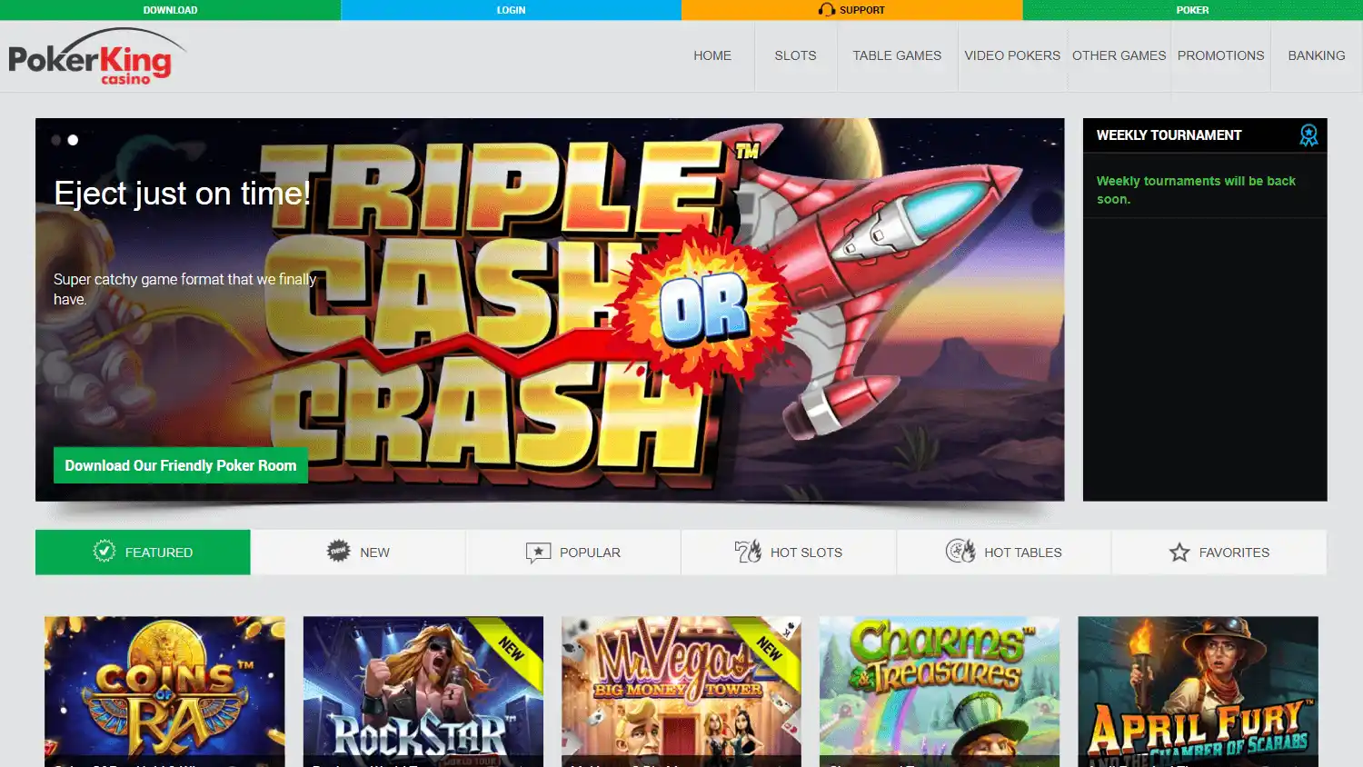 PokerKing Casino screenshot 2