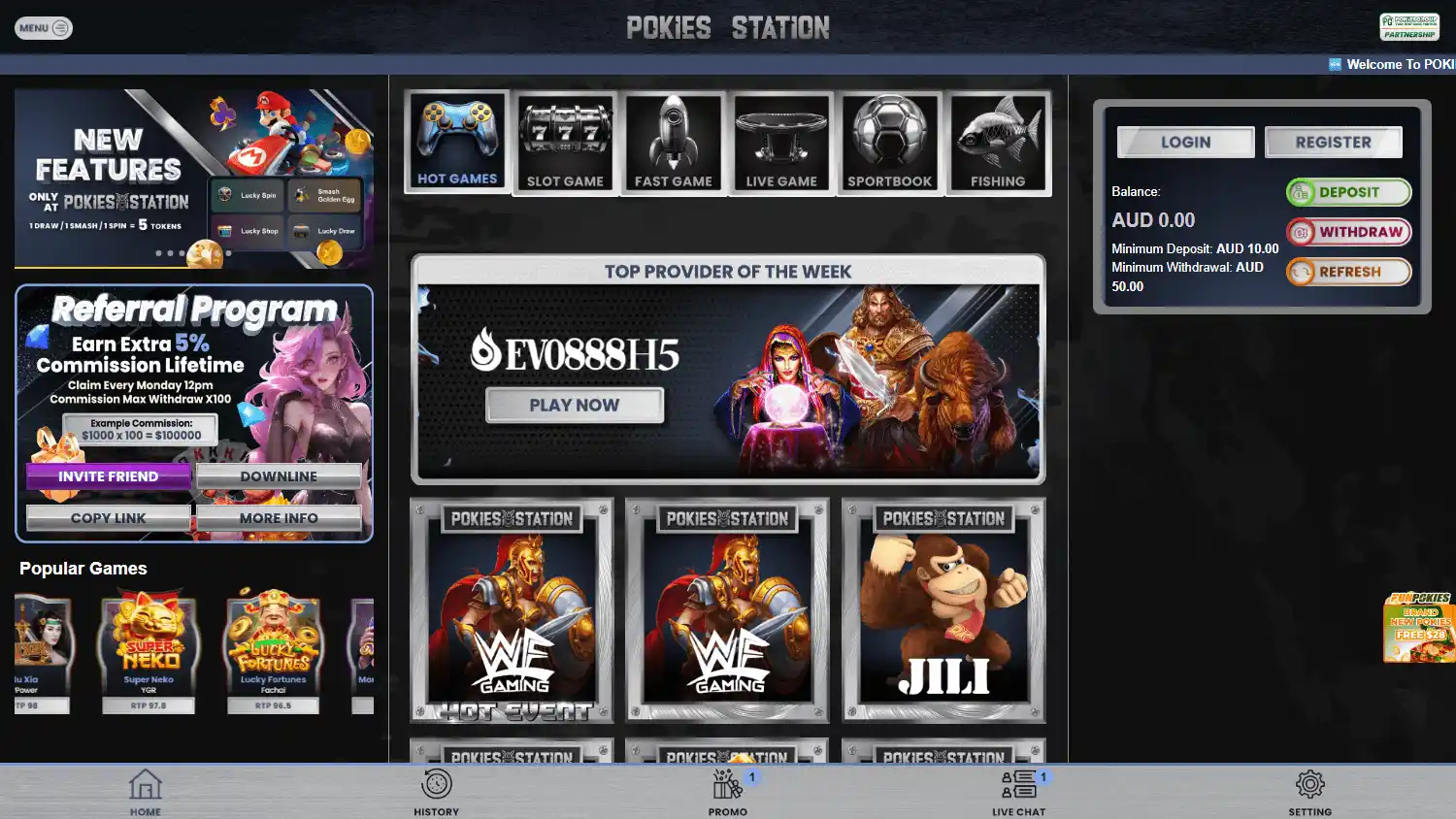 Pokies Road Casino screenshot 3