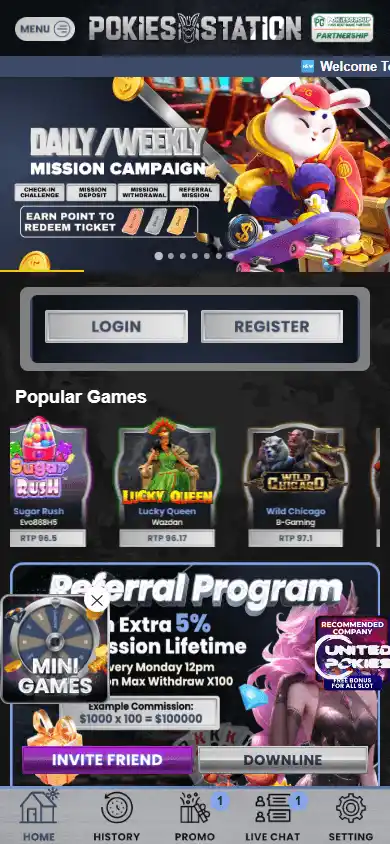 POKIESSTATION Casino screenshot 3